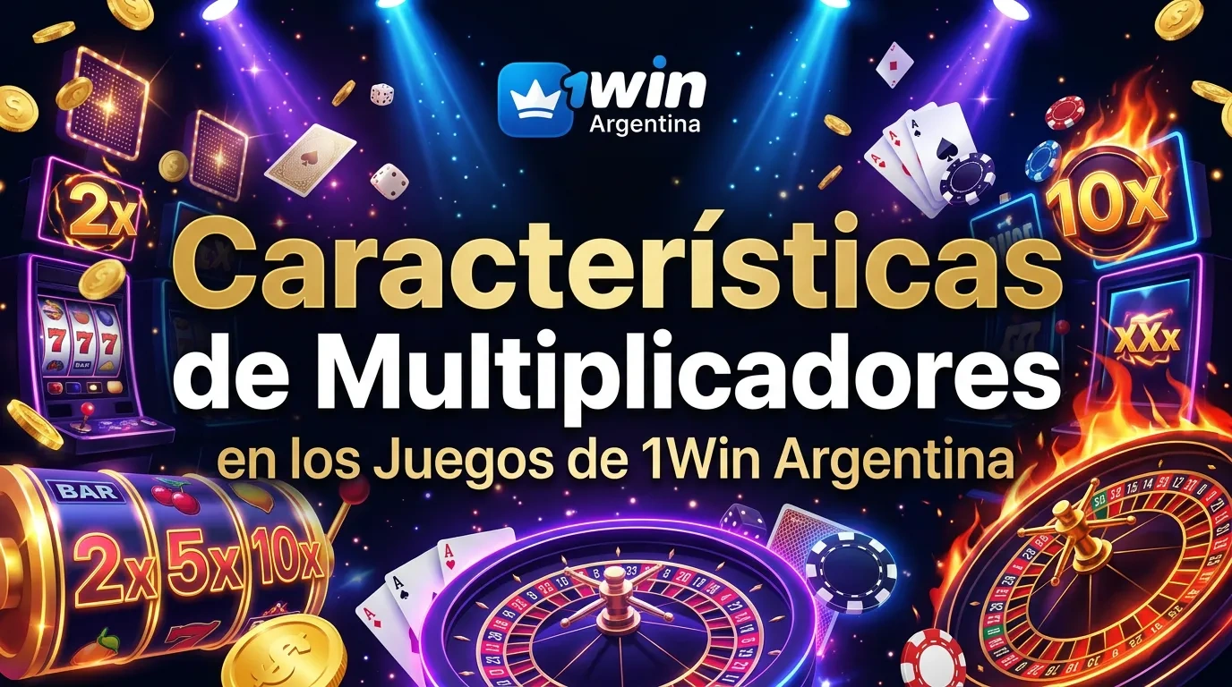 Características de Multiplicadores en los Juegos de 1Win Argentina